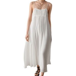 ba&sh Velma viscose midi dress